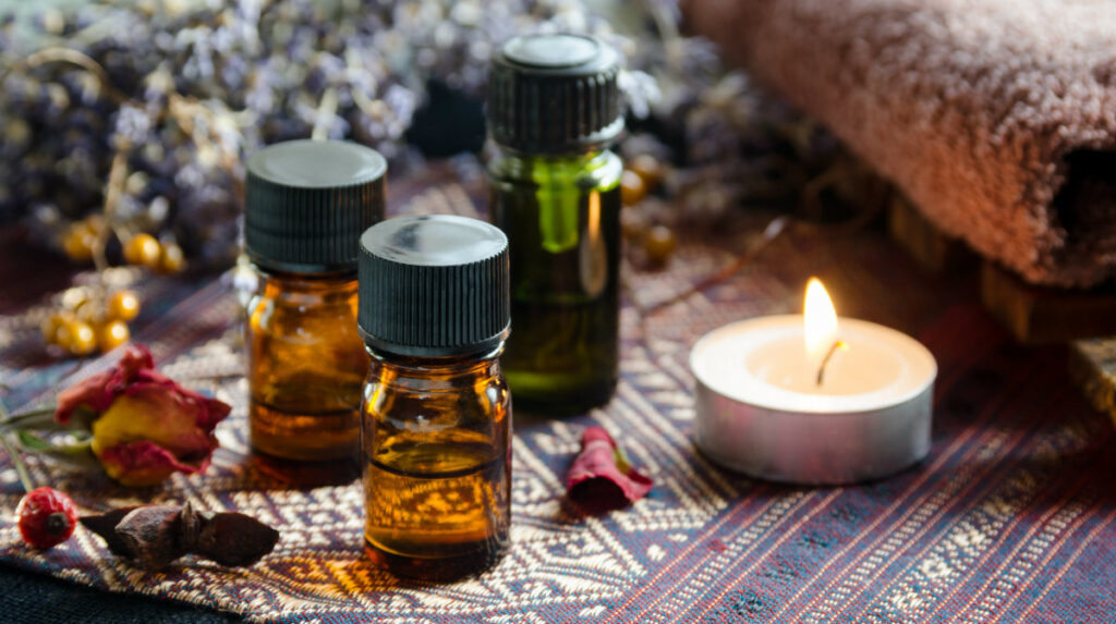 illóolajok és aromaterápiás kezelés
